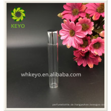 8 ml 10 ml 12 ml Heißer verkauf hohe qualität transparent farbige leere parfüm kosmetik verpackung glas roll auf flasche